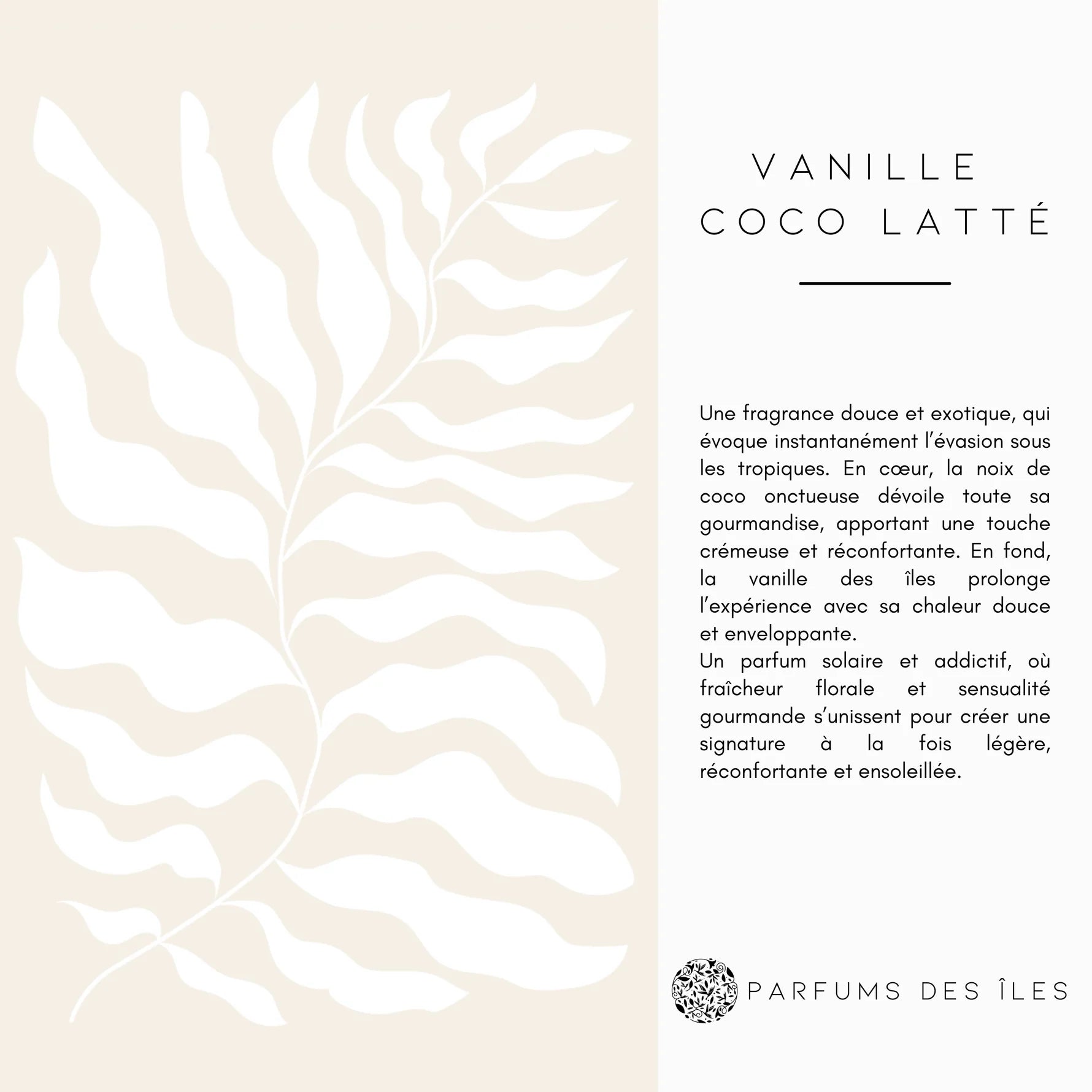 Parfum Vanille-Coco